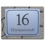 Granit Design Hausnummern