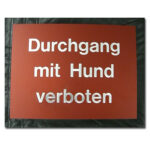 Hundeverbot Schild