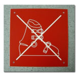 Sonderanfertigung Steckschild Panelplatte