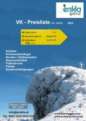 VK-Preisliste inkl. MwSt. 2023